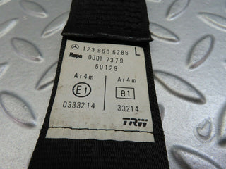 S123 Wagon front left seat belt used OEM