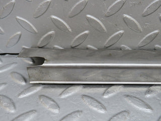 W108 rear left door sill chrome used OEM