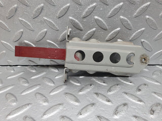 W126 door safety check strap front used OEM