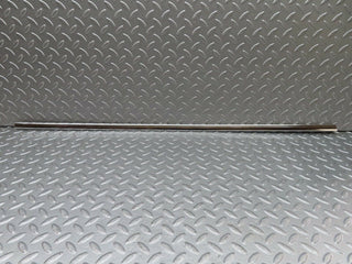 W123 rear left door chrome moulding trim used OEM