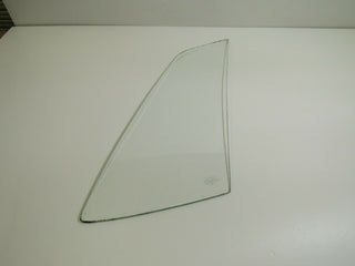 R107 SLC side window flap right rear clear used OEM