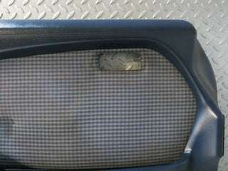 W116 front left door card blue used OEM