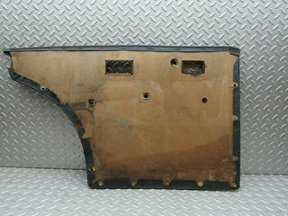 W108 rear right door card blue used OEM