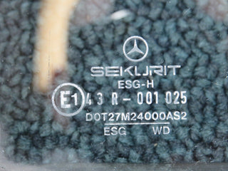 33141 Mercedes-Benz W126 Rear Left Quarter Window Glass 1267350124