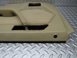 W124 rear right door card beige used OEM