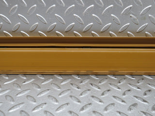 W123 rear right door sill trim palomino used OEM