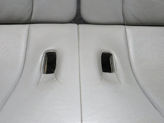 R129 SL rear seat grey leather used OEM