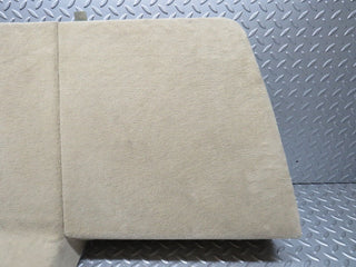 R129 SL rear storage carpet panel beige used OEM