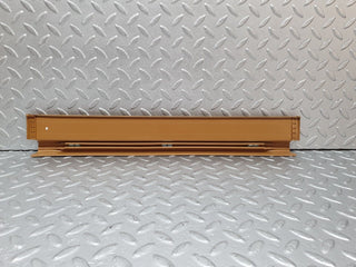 W124 rear left door sill trim palomino used OEM