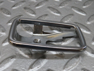 W123 chrome frame for door opener right used OEM