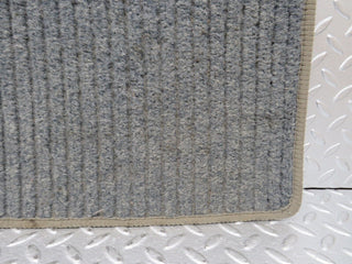 W124 Wagon rear left floor carpet mat grey used OEM