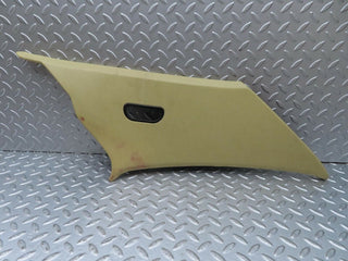 W123 Coupe c pillar cover panel left beige used OEM