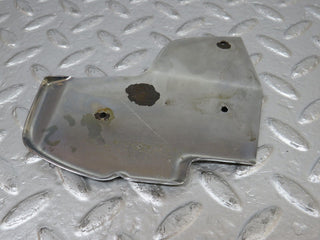 W126 Coupe door chrome cover left side used OEM