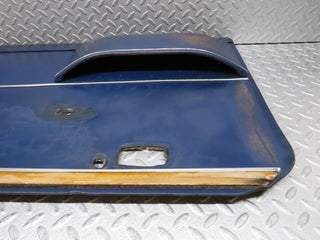 W109 front right door card blue used OEM