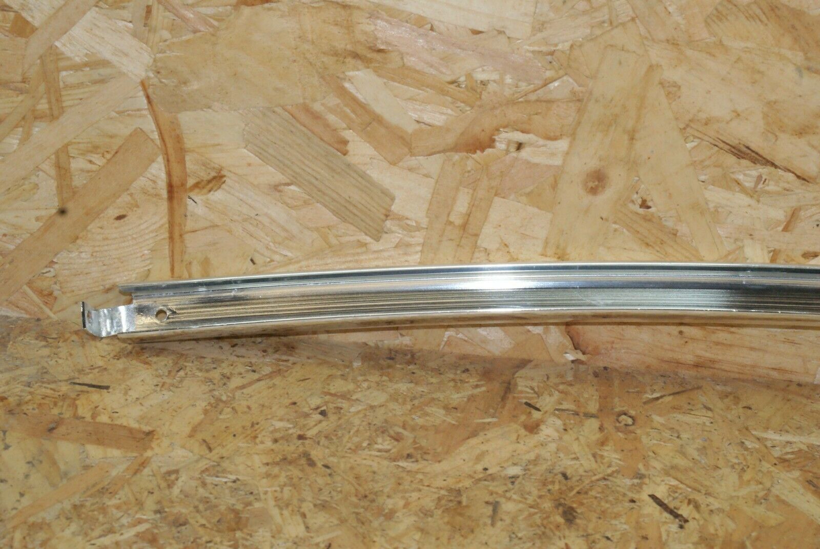2388 Mercedes-Benz W123 280E Chrome Window Channel Rear Left