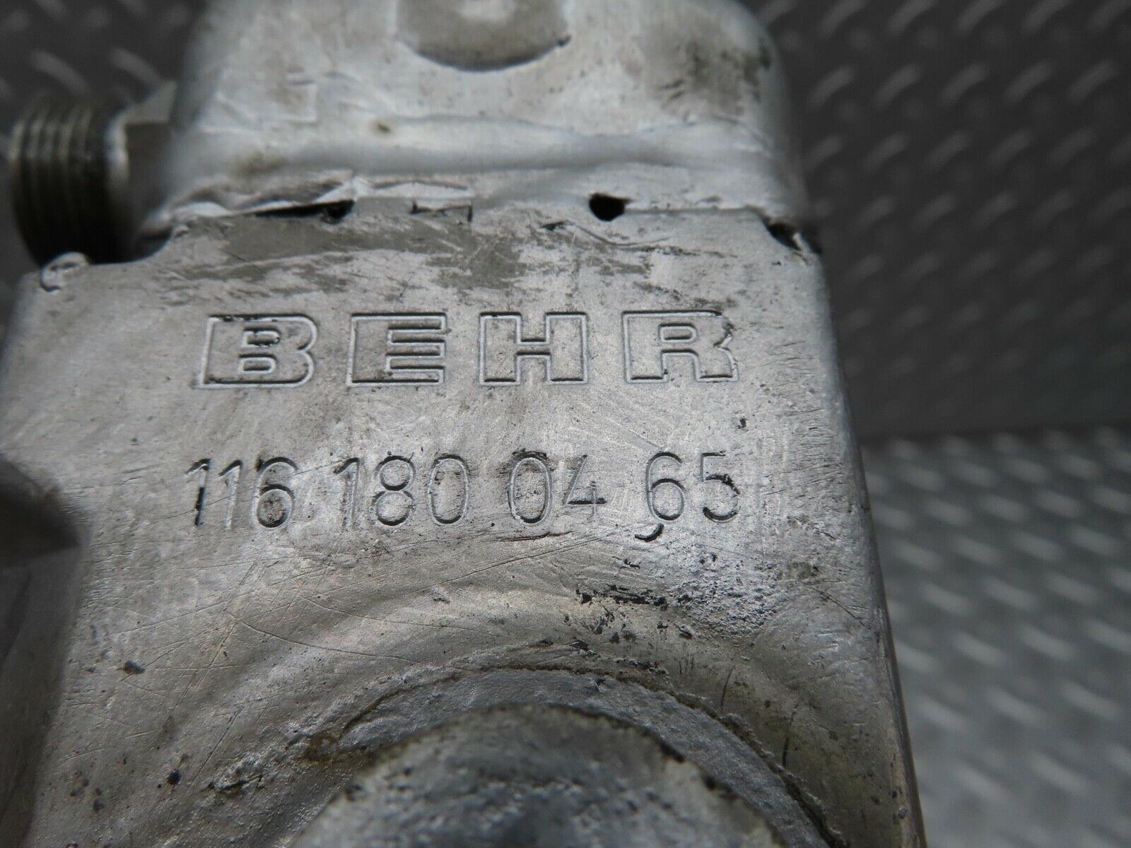 12436 Mercedes-Benz W108 280SE 3.5 Oil Cooler Radiator Behr 1161800465