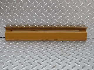 W123 rear right door sill trim palomino used OEM