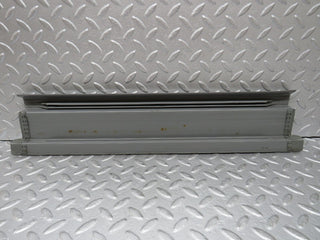 W126 rear left door sill trim grey used OEM