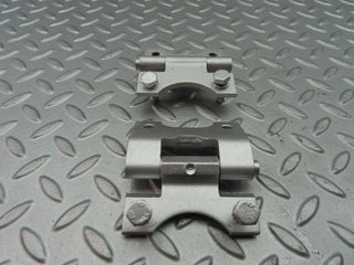 R107 SLC door hinges right pair used OEM