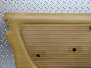 W123 front left door card beige used OEM