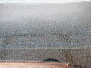 W109 front left door window glass used OEM
