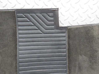 W124 Cabriolet front right floor carpet black used OEM