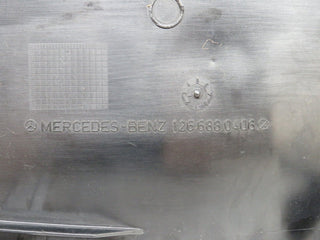 W126 Coupe kick panel right side beige used OEM