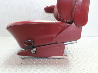 21532 Mercedes-Benz W126 300SE Front Left Seat Red Leather 1269102650