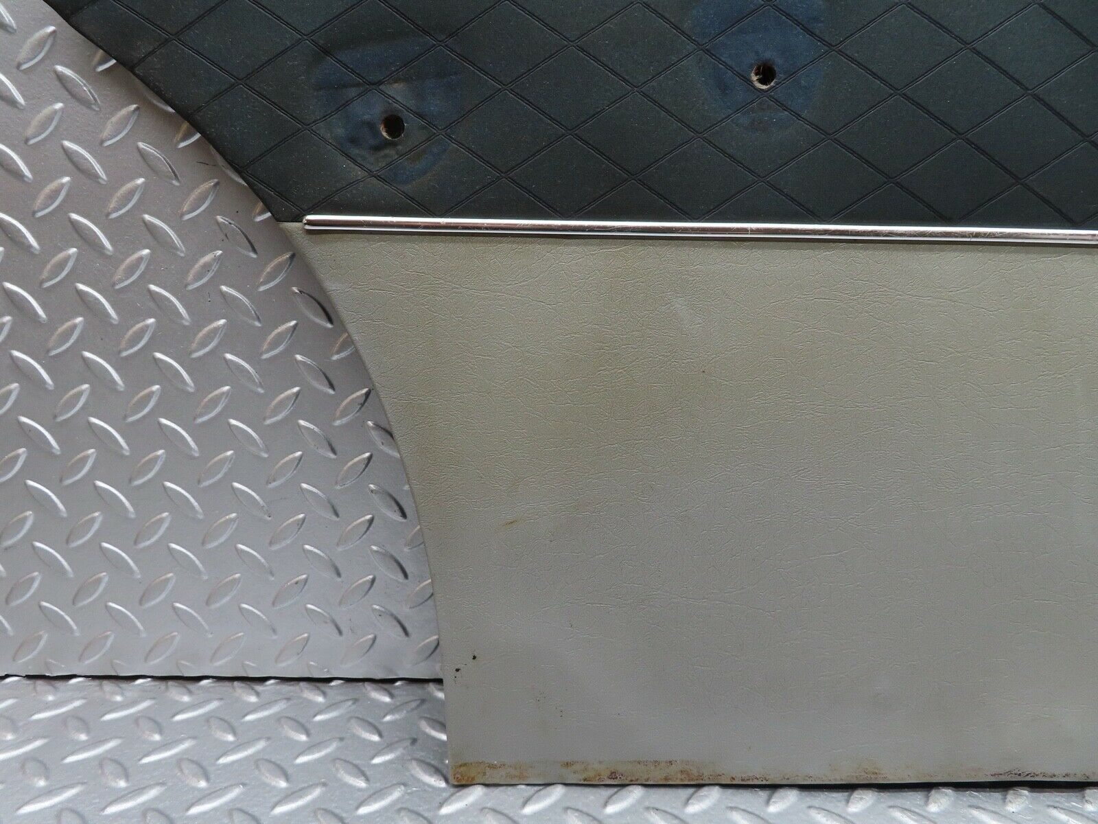 18577 Mercedes-Benz W120 W121 Ponton Rear Left Door Card Grey