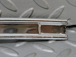 W108 front right door window chrome channel used OEM