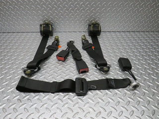 31585 Mercedes-Benz W201 190LE 1.8L Rear Seat Belt Set With Buckles 2018604285