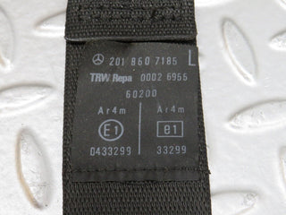 29605 Mercedes-Benz W124 230E Front Left Seat Belt With Buckle 2018607185