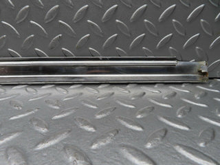 W110 Fintail Heckflosse rear left door chrome moulding trim used OEM
