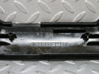 W123 b pillar bottom cover right black used OEM