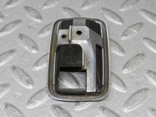W108 chrome frame for door opener left used OEM