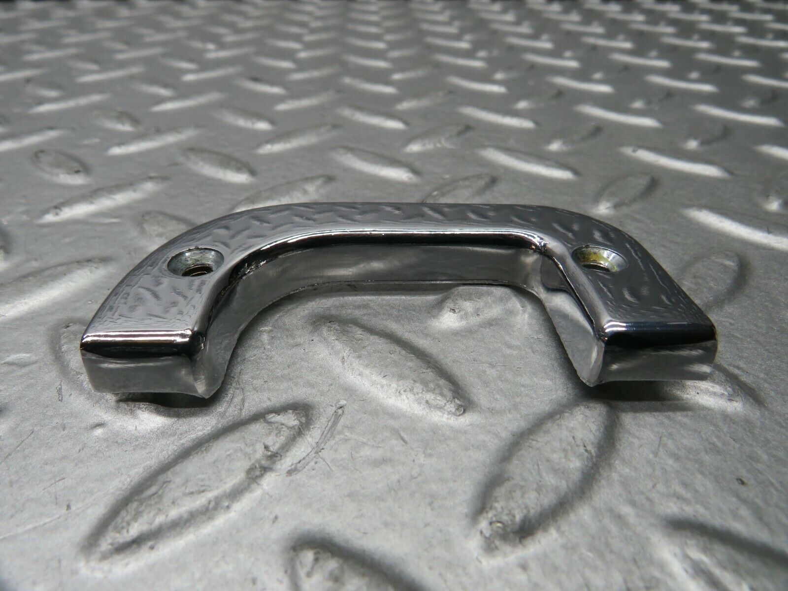 21971 Mercedes-Benz S123 280TE Wagon Left Chrome Door Latch Trim 1237230124