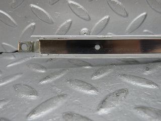W108 rear right door window chrome channel used OEM