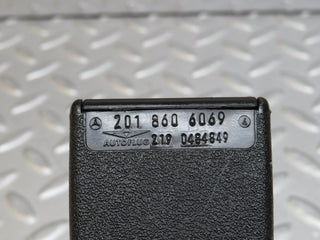 36758 Mercedes-Benz W201 190E 2.0L Rear Seat Belt & Buckle 1268601886 2018605685 2018606069