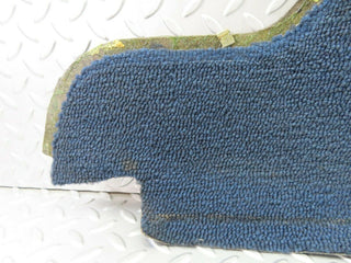 W123 Coupe centre console carpet right side blue used OEM