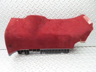 21501 Mercedes-Benz W126 300SE Under Dash Panel Right Burgundy Red 1268305244