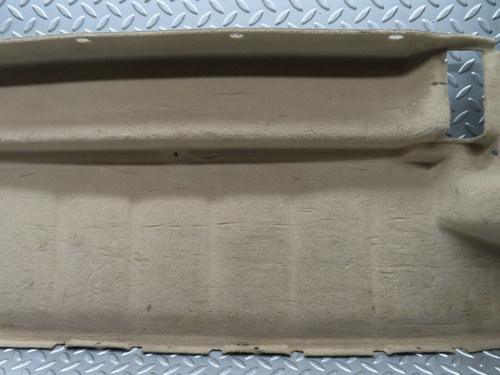 20009 Mercedes-Benz R129 300SL Coupe Trunk Carpet Fuel Tank Cover Cream