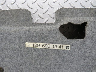 R129 SL interior boot lid cover panel grey used OEM