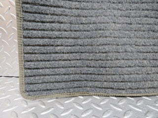 W124 Wagon front left passenger carpet mat grey used OEM