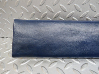 W109 b pillar cover panel right side blue used OEM