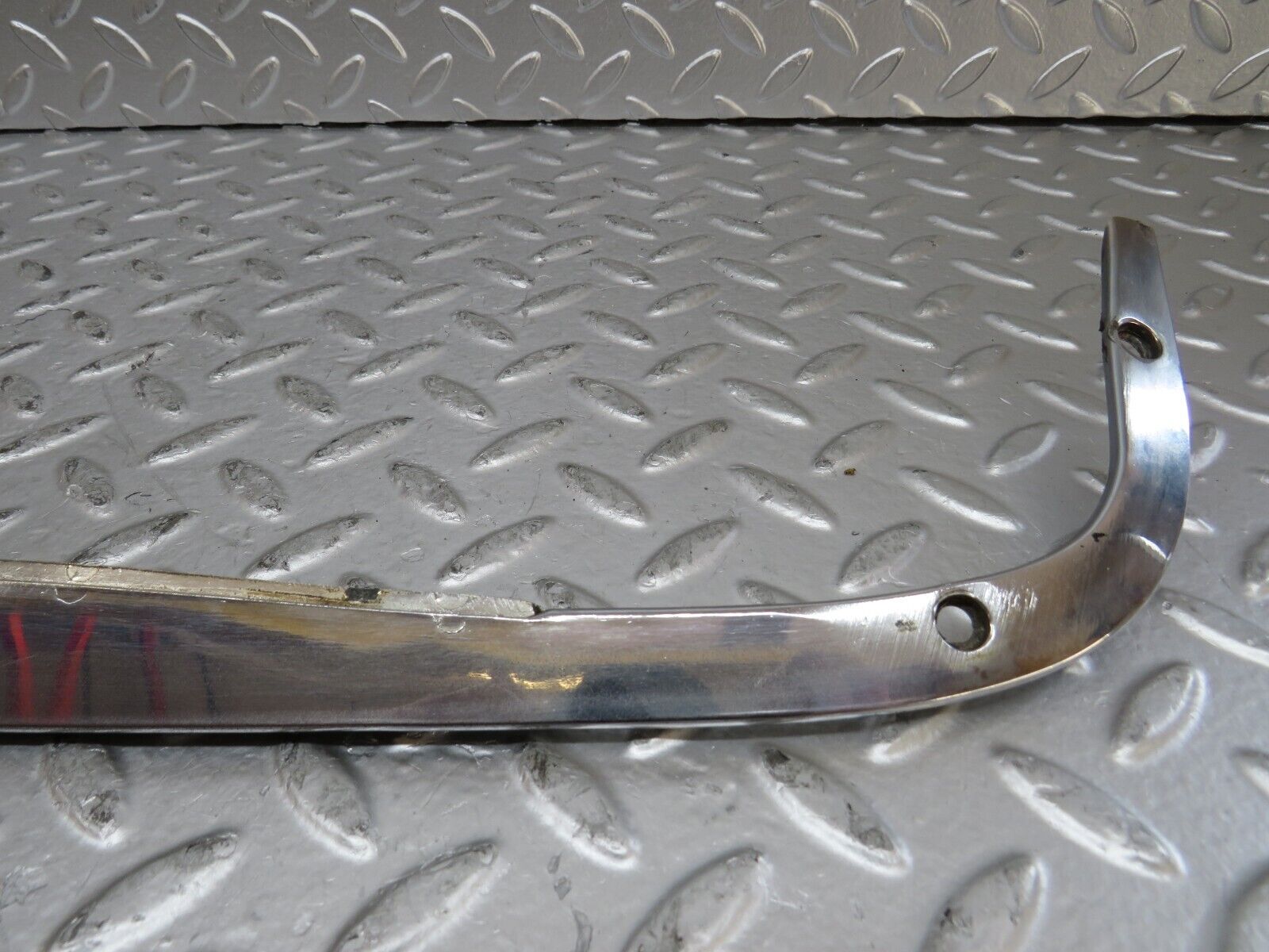 26164 Mercedes-Benz W116 450SE Trunk Chrome Moulding Trim Pair 1166900380