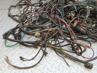 W123 engine chassis body wire wiring harness used OEM