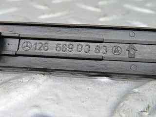 21689 Mercedes-Benz W126 300SE Dashboard Trim Cover Black 1266890383