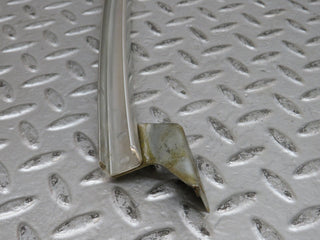 W123 Wagon rear right chrome window channel used OEM