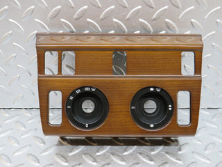 29365 Mercedes-Benz W124 230E Heater Control Panel Wood Trim 1246830275