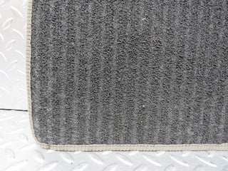 W124 Wagon rear right floor carpet mat grey used OEM